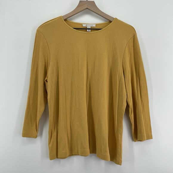 Christopher & Banks Wrap Skirt 14 Black Red Gold Floral Midi Side Button & Top - Picture 2 of 9